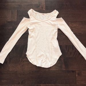 Free People cold shoulder top